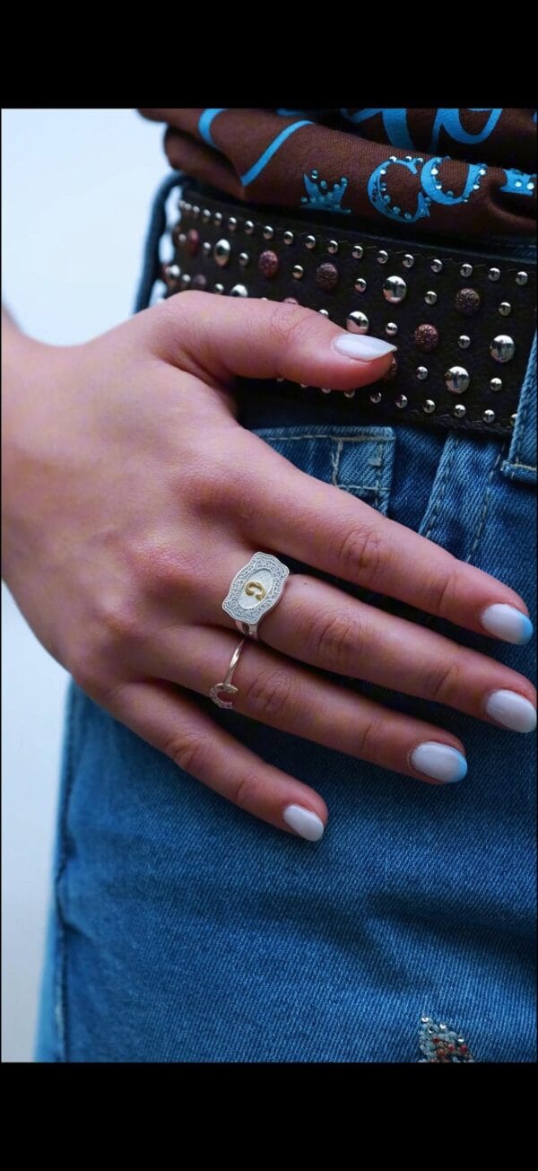 Anel Fivela Feminino Country - Imagem 5
