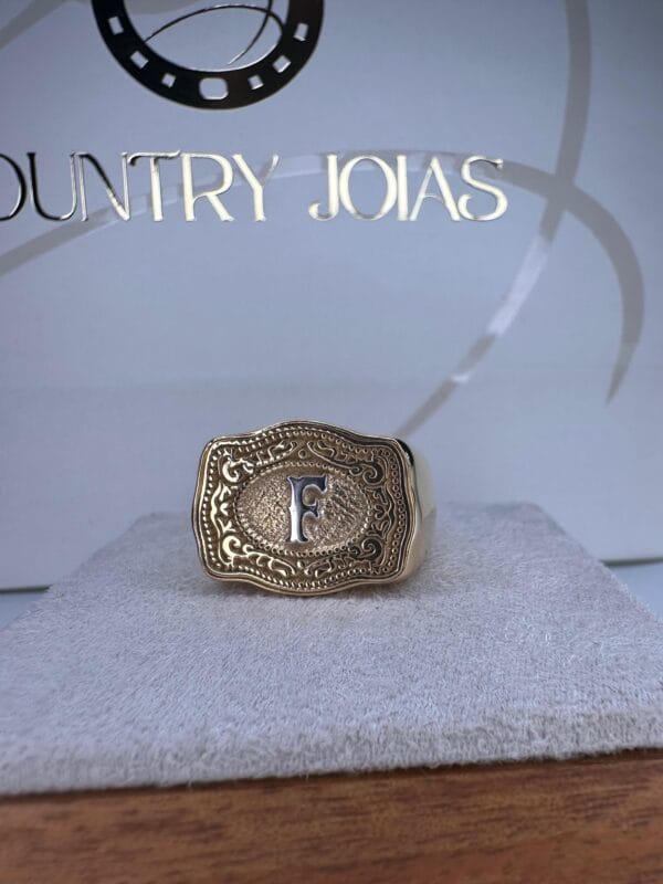 Anel Fivela Buckle Masculino